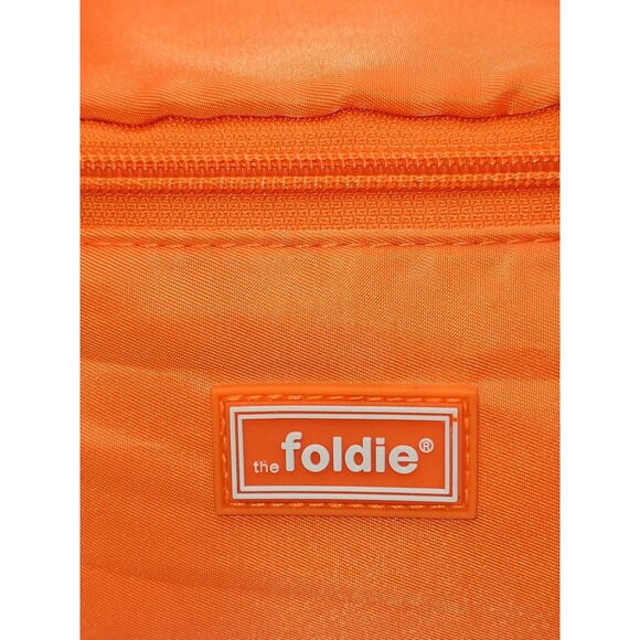 Foldie Unisex Neon Orange Lightweight Fanny Pack Adjustable Strap Waist Bag 2732 - Picture 9 of 16